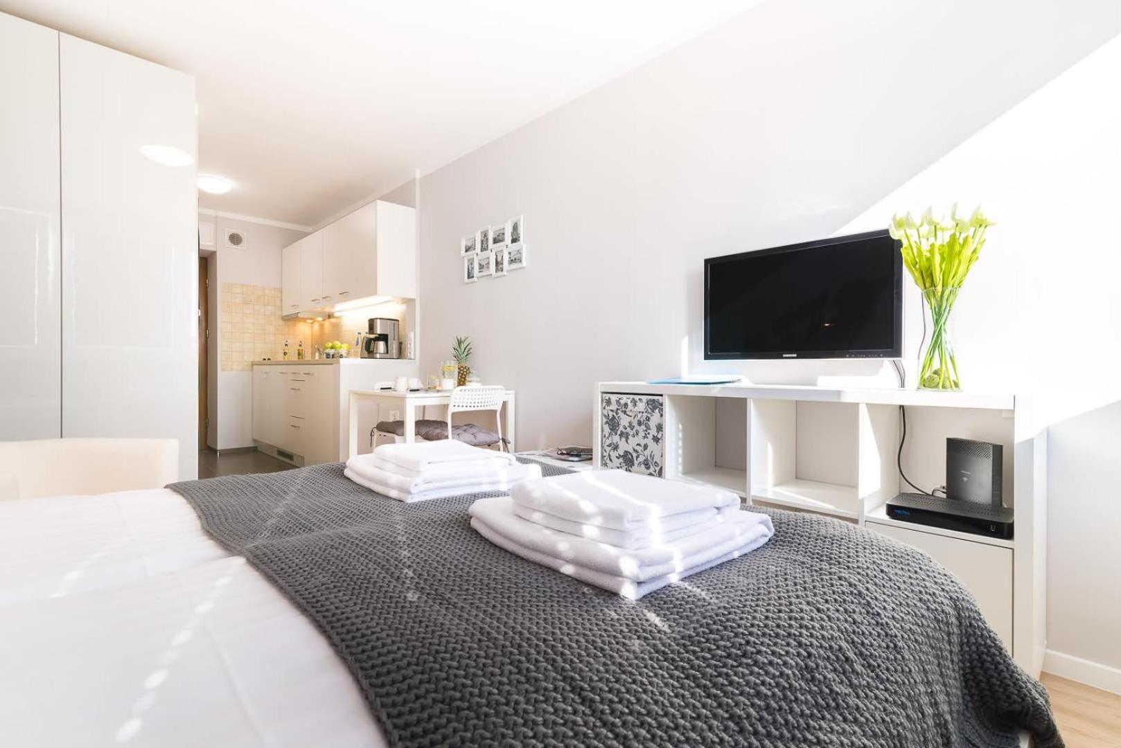 Bagno 7 - Modern Apartment By Noclegi Renters Warszawa Exteriör bild